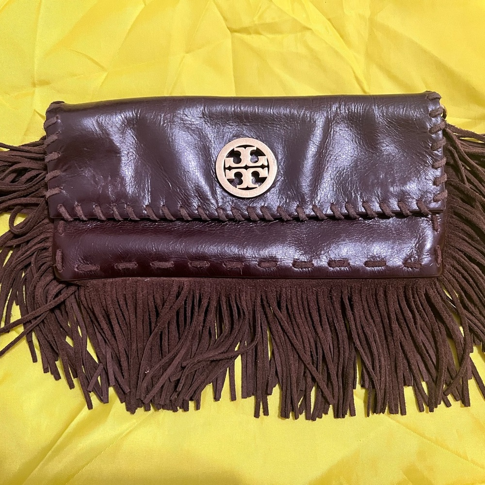 Tory Burch Fringe clutch